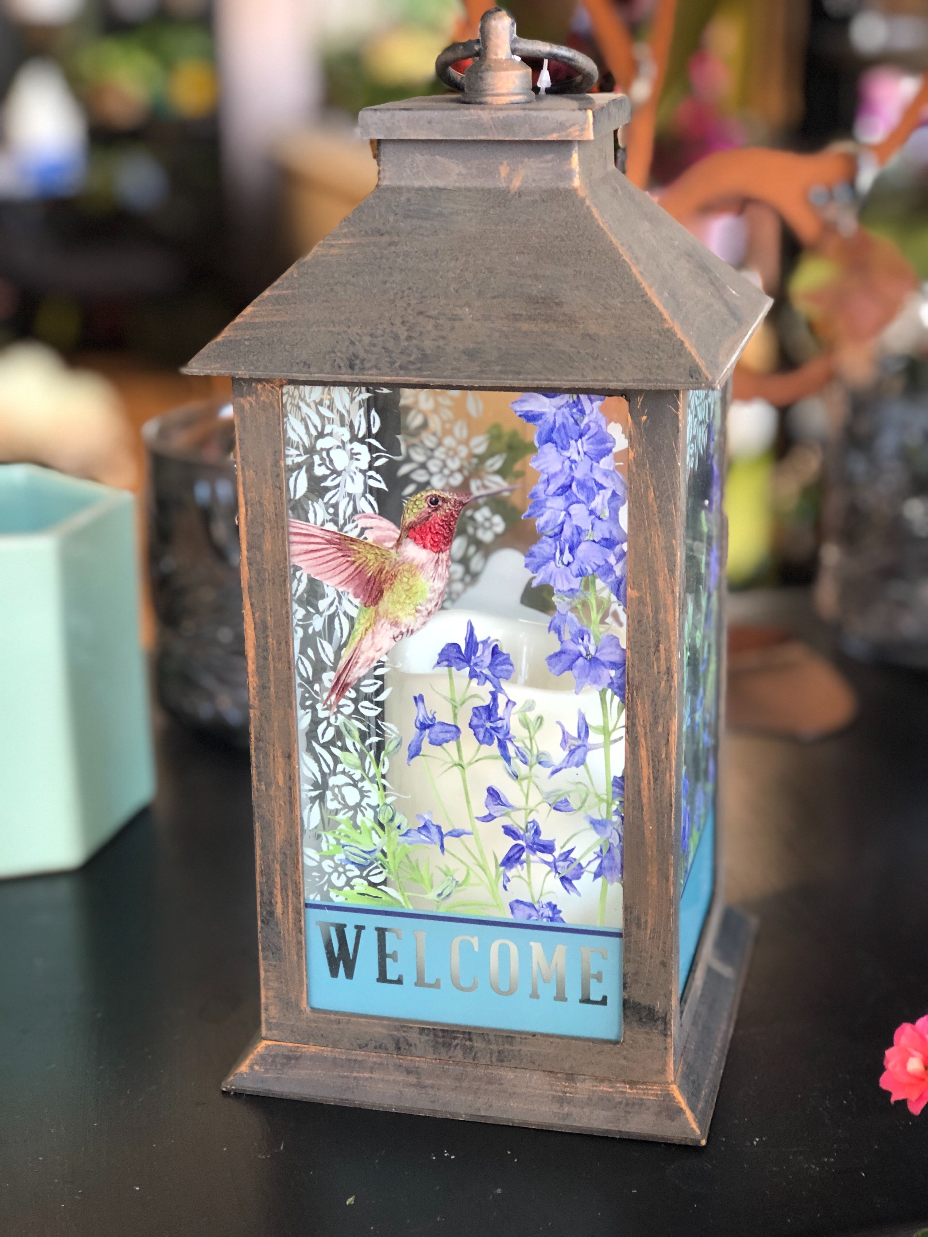 Candle Lantern - Welcome 2 $30.00